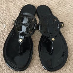 Tory Burch Miller Sandal (Patent Leather)